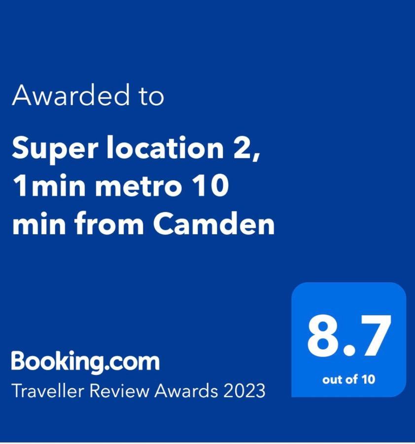 Super Location 2, 1Min Metro 10 Min From Camden Lejlighed London Eksteriør billede